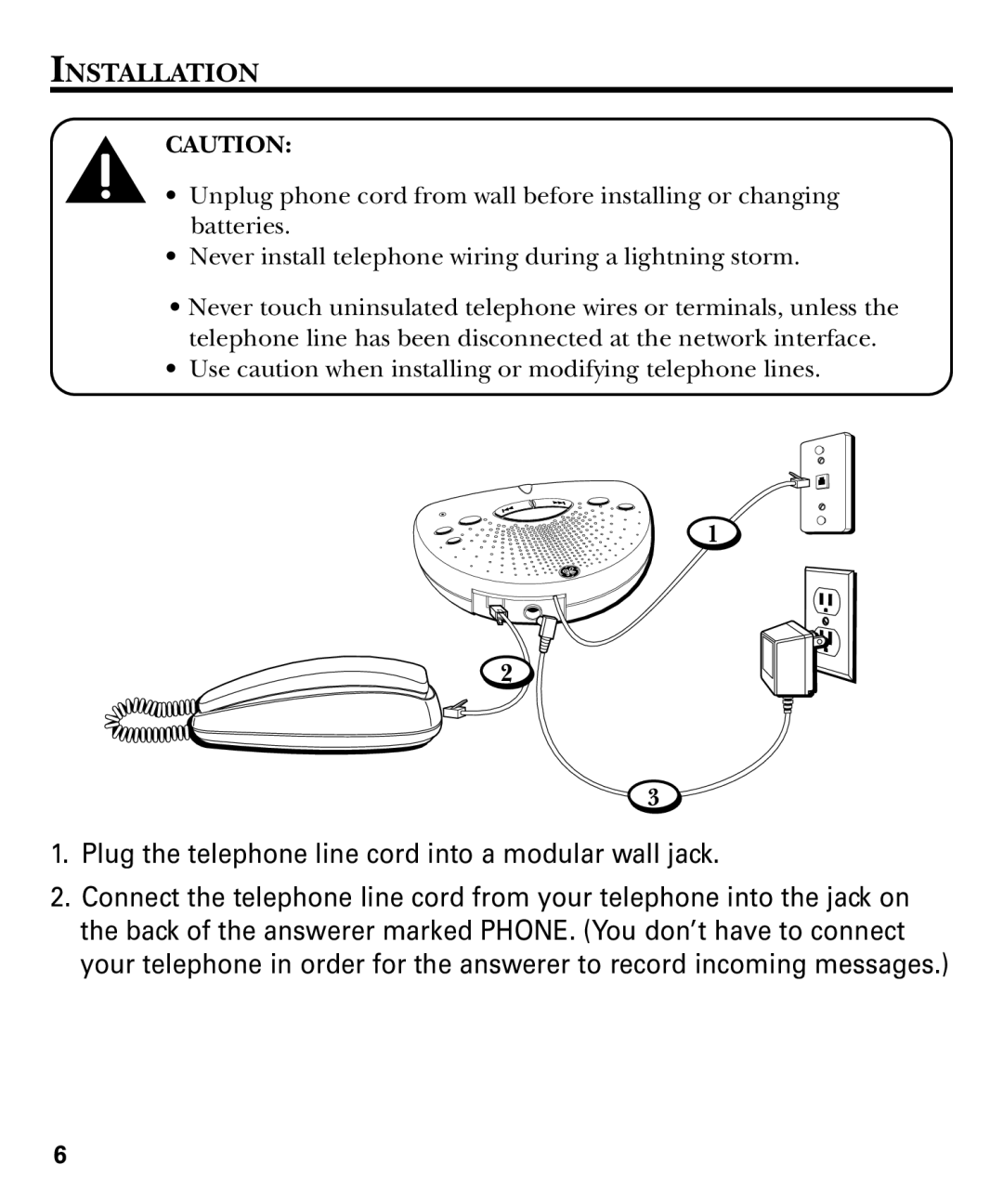 RCA 29878 manual Installation 