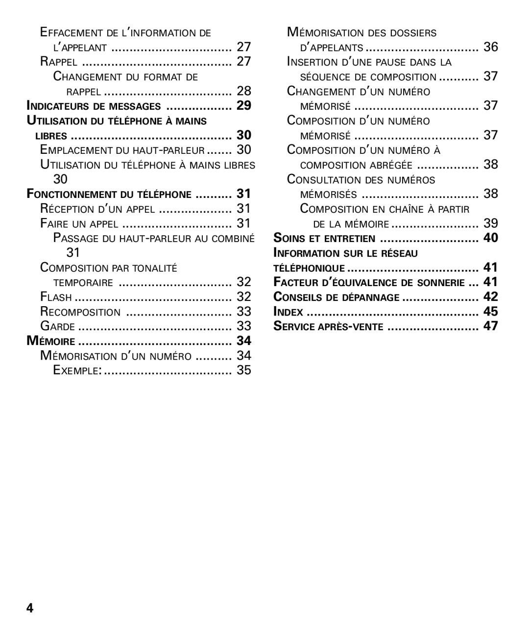 RCA 29893 manual Soins ET Entretien 