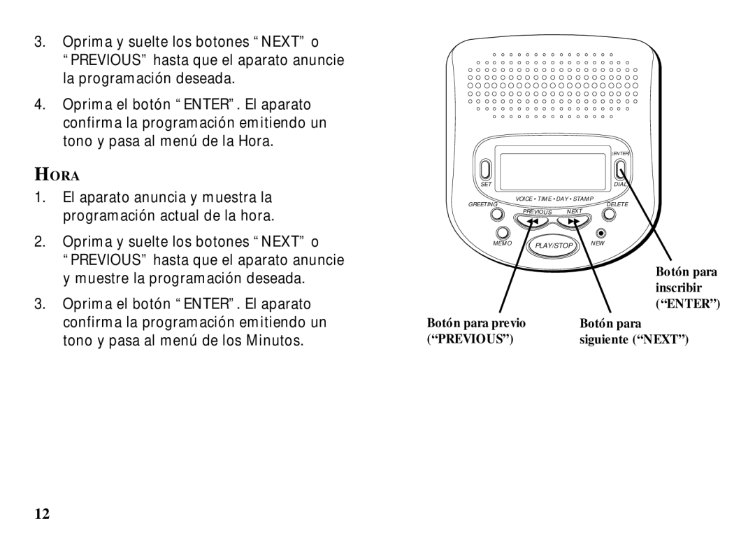 RCA 29993 manual Previous 