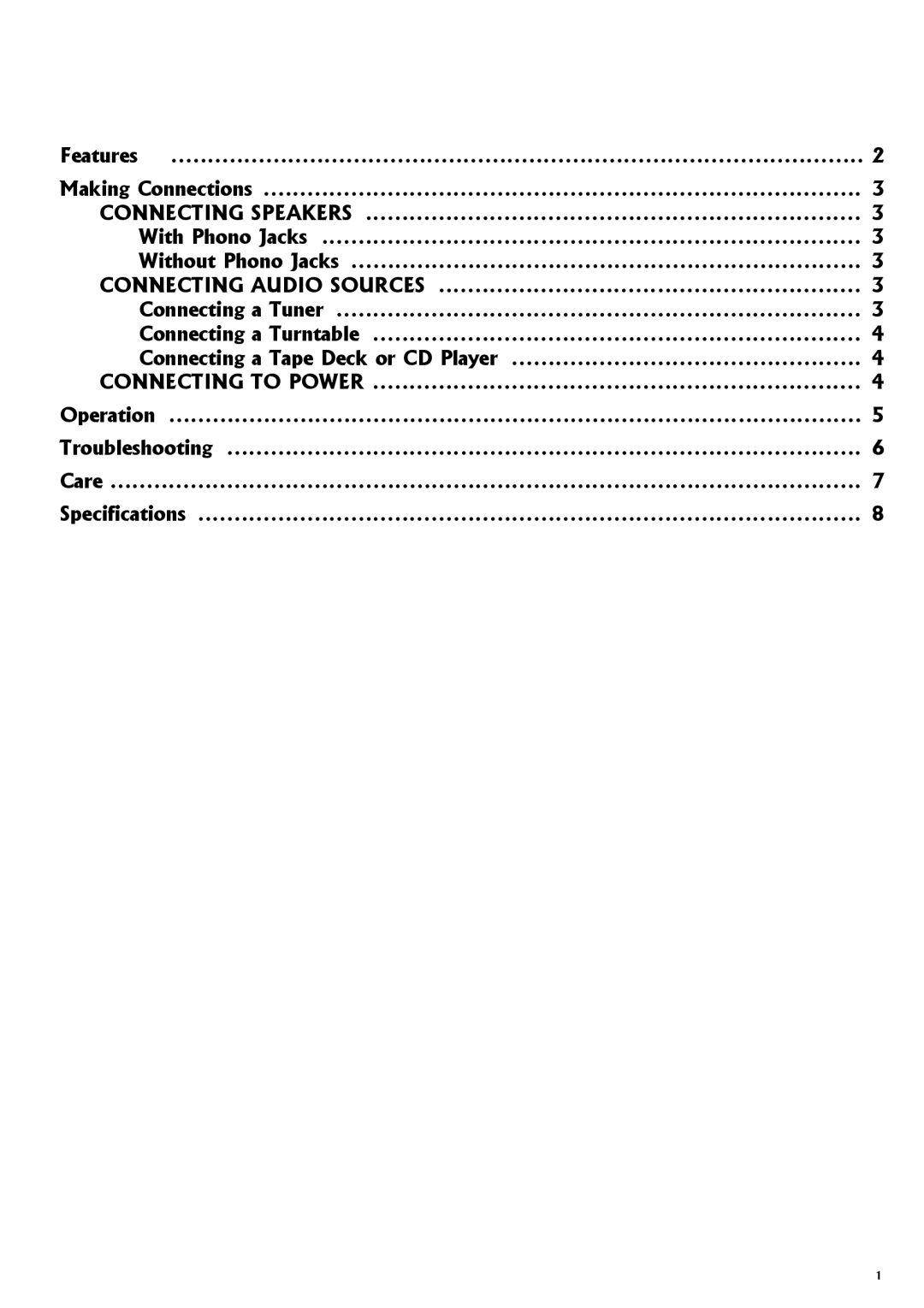 RCA SA-155, 31-5000, 811082210B, 01A02 owner manual 