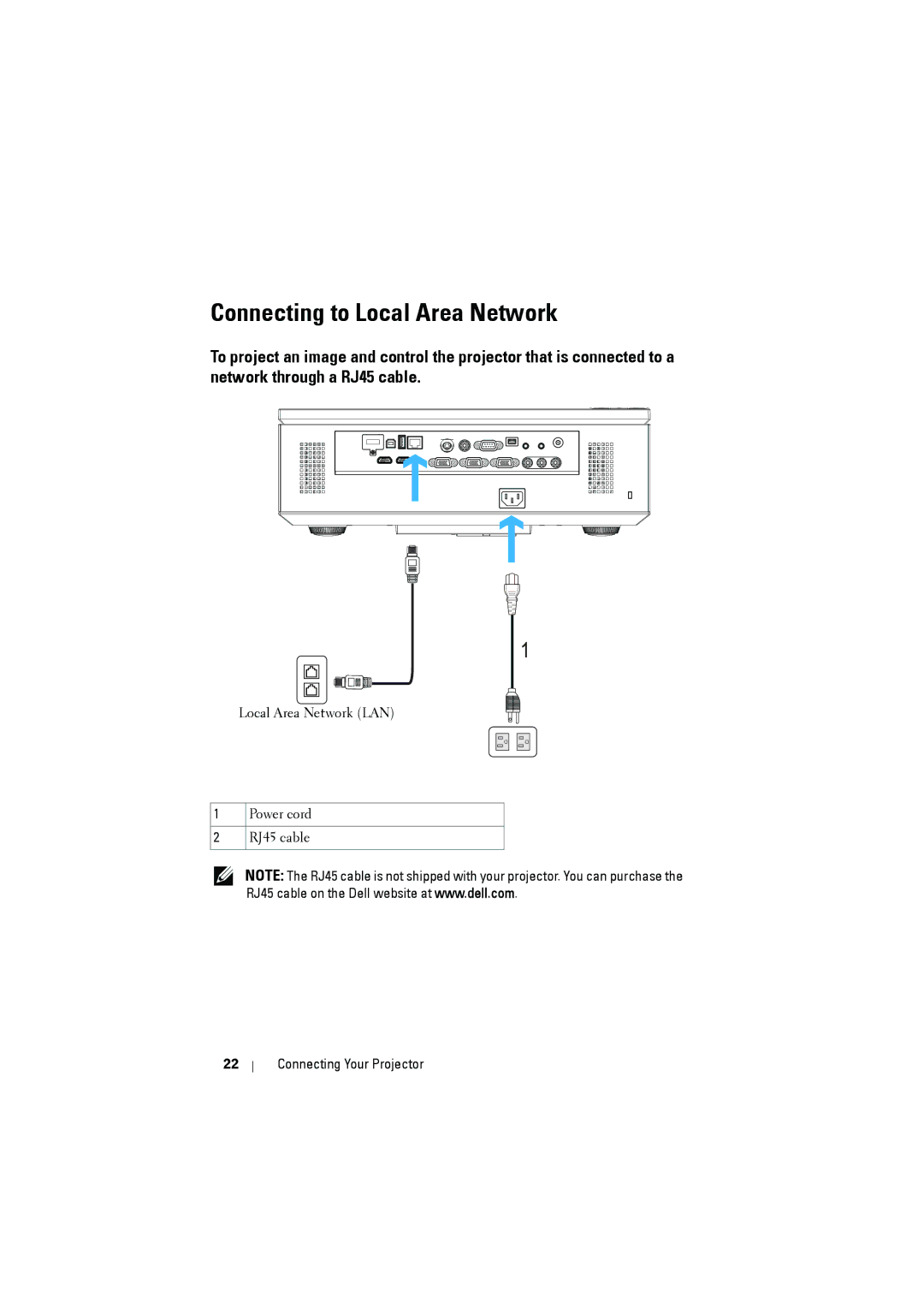 RCA 7700 manual Connecting to Local Area Network 