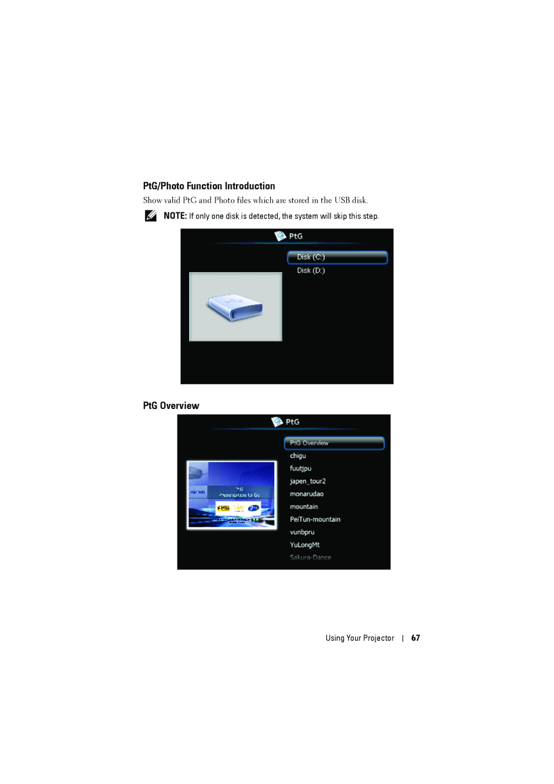 RCA 7700 manual PtG/Photo Function Introduction, PtG Overview 