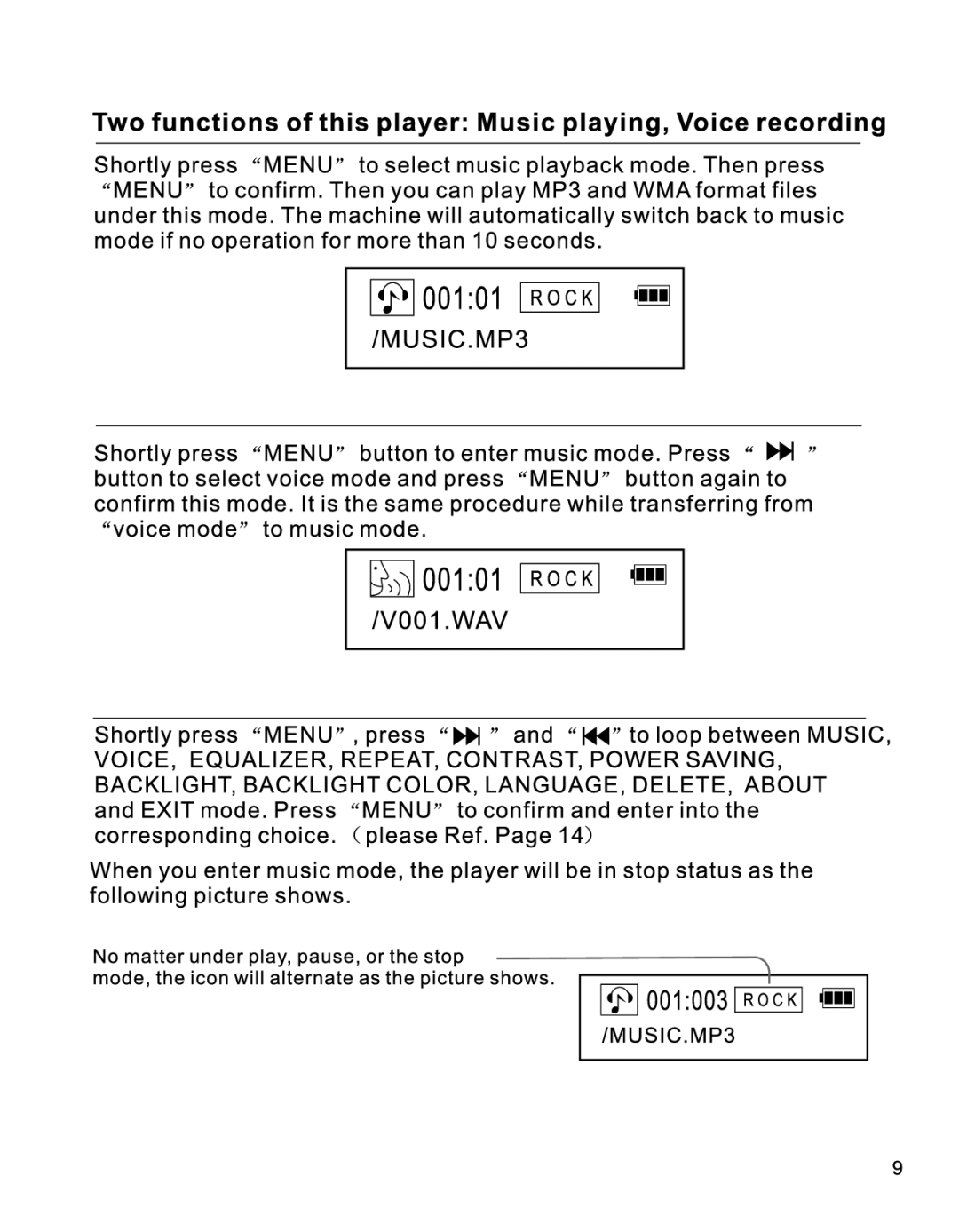 RCA B100512, B100128 manual 