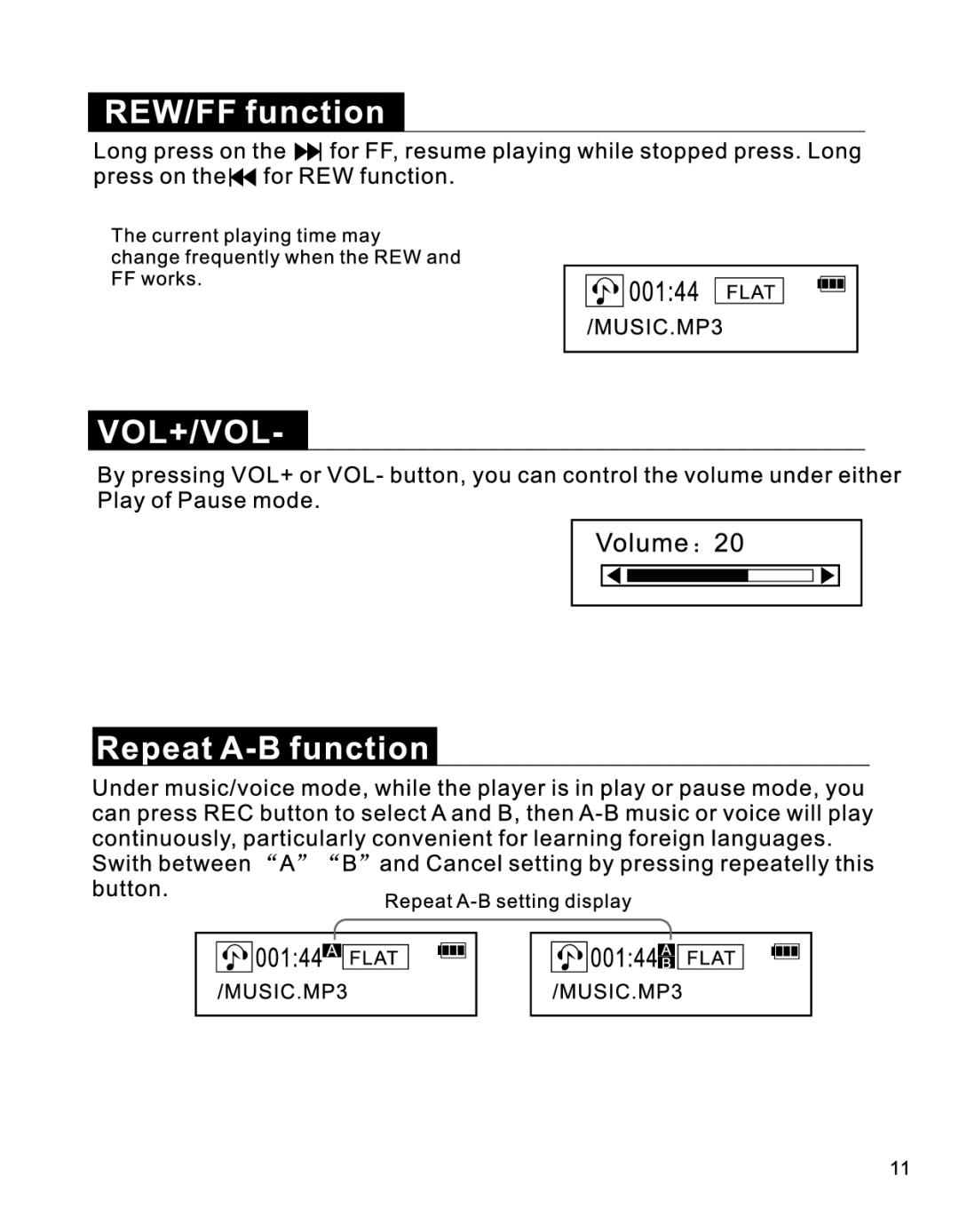 RCA B100512, B100128 manual 