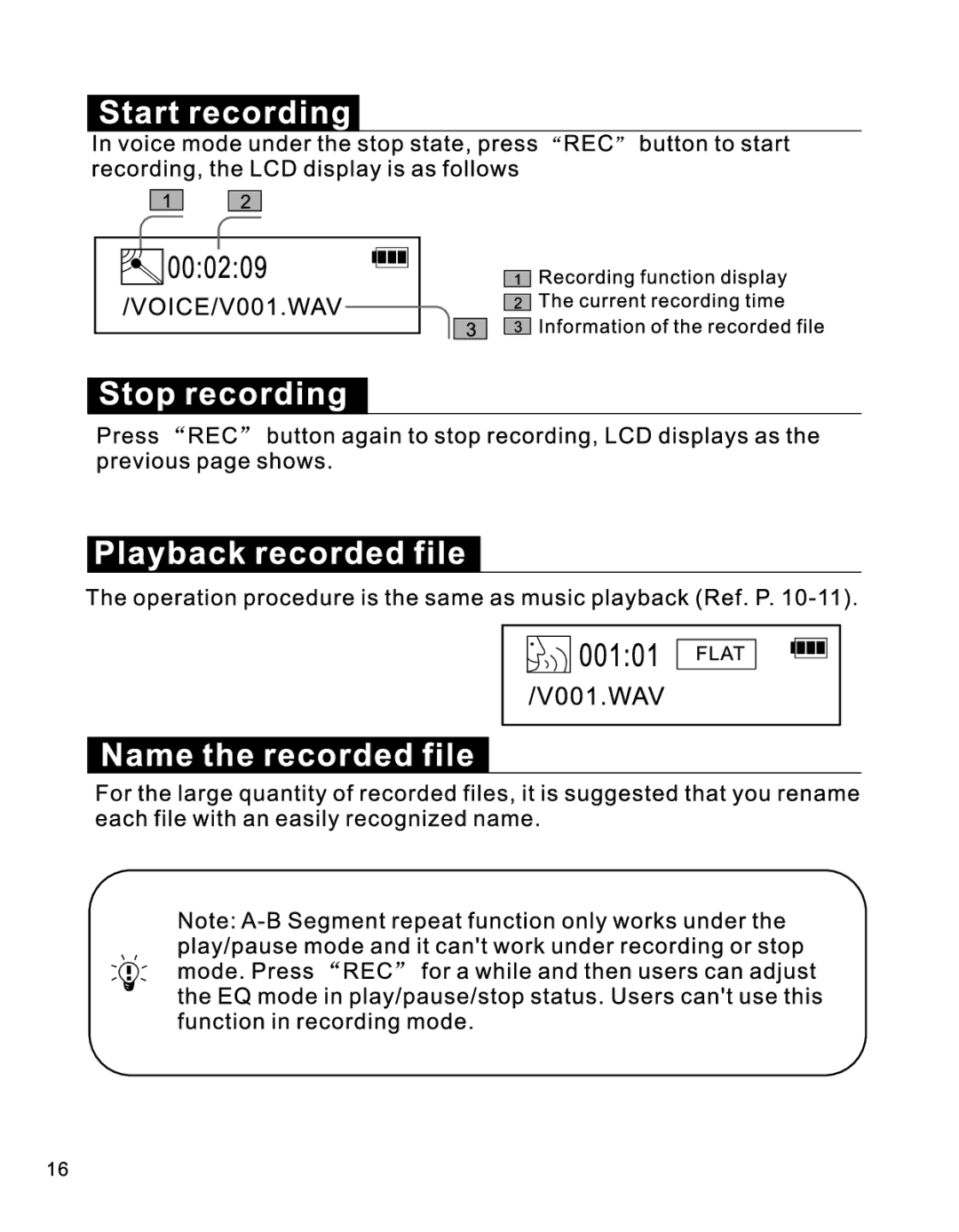 RCA B100128, B100512 manual 