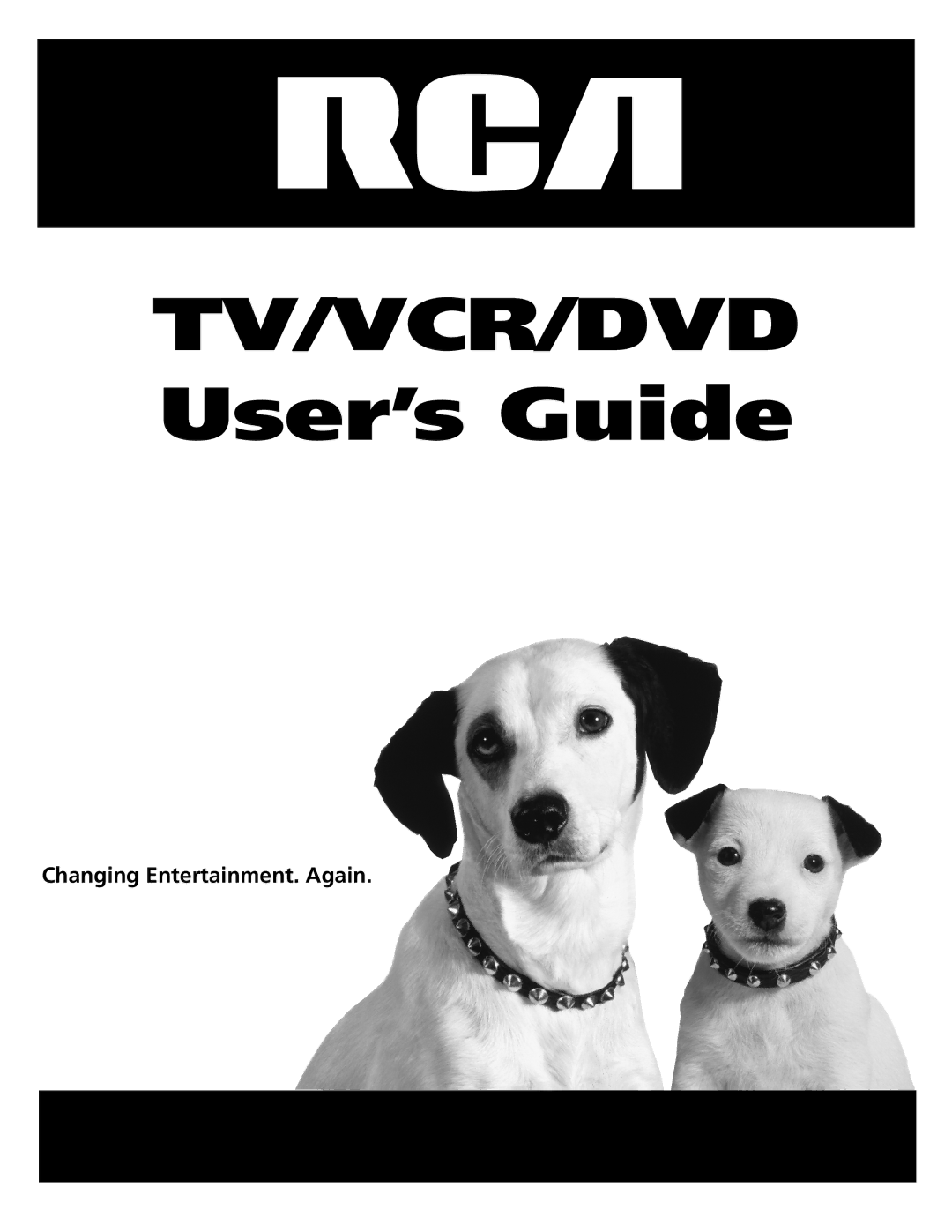 RCA B27TF680 manual TV/VCR/DVD User’s Guide, Changing Entertainment. Again 