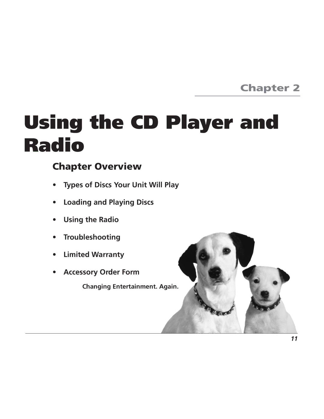 RCA BLC524 user manual Using the CD Player and Radio 