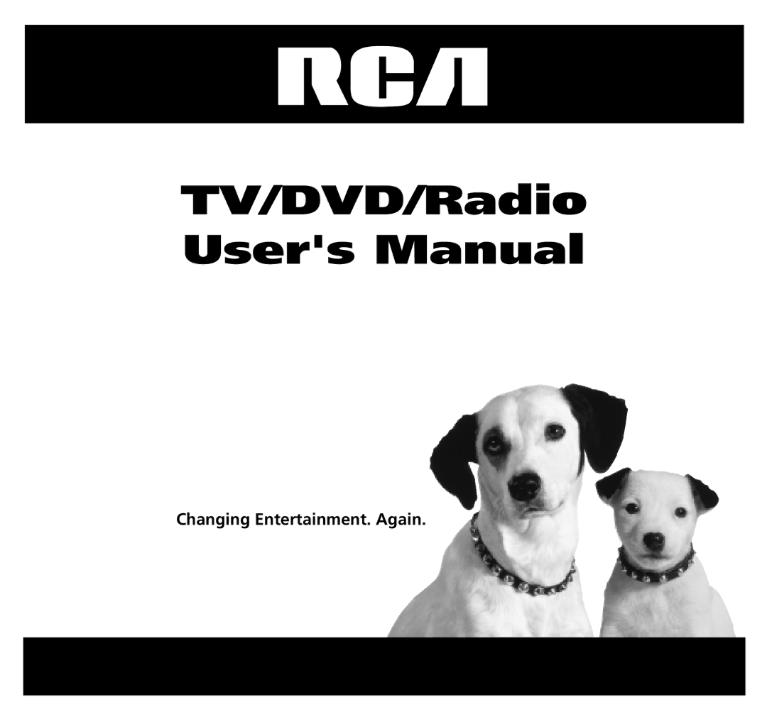 RCA BLD548 user manual Changing Entertainment. Again 