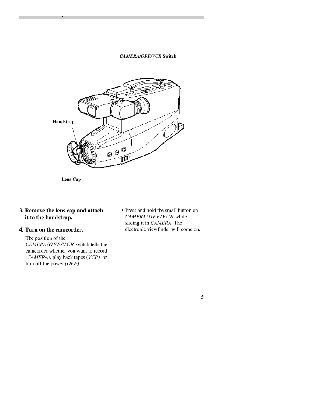 RCA CC437 manual Position 