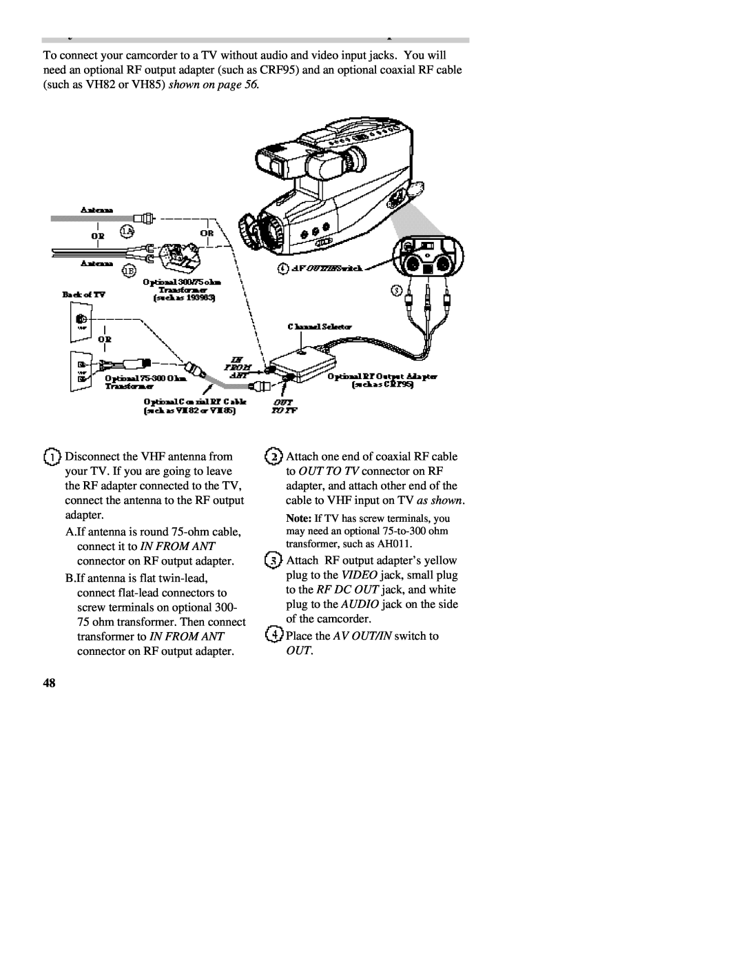 RCA CC437 manual 