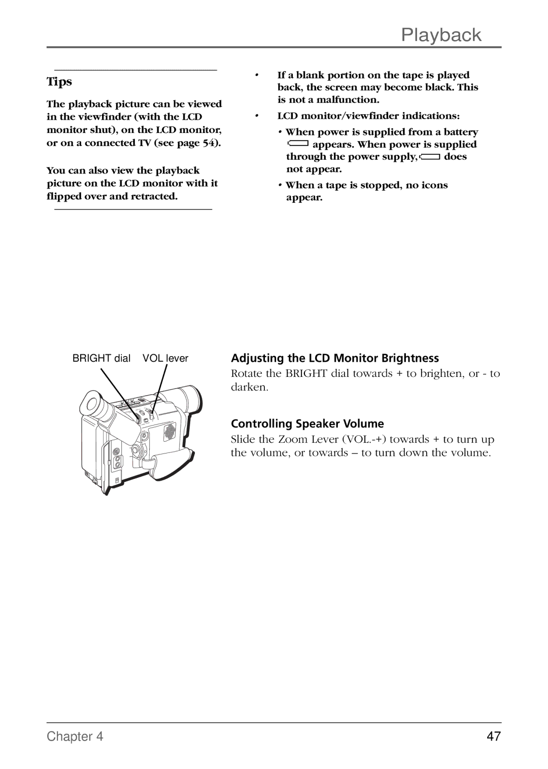 RCA CC6384/CC6394 manual Tips 