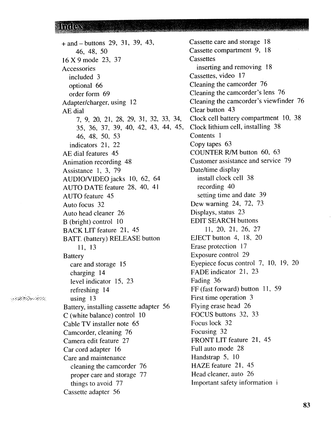 RCA CC643 manual 