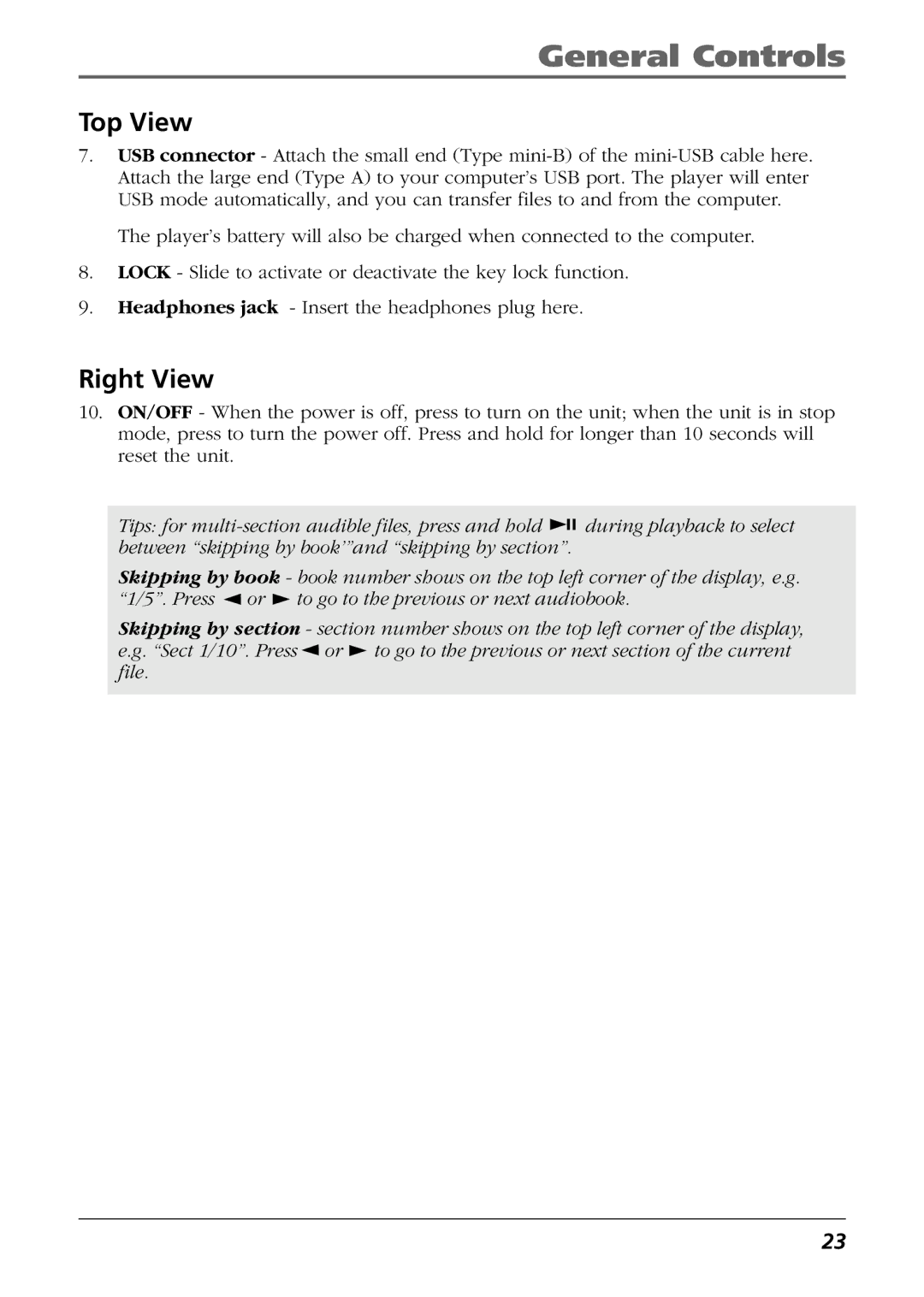 RCA CTM-980723-KS5 manual Top View, Right View 