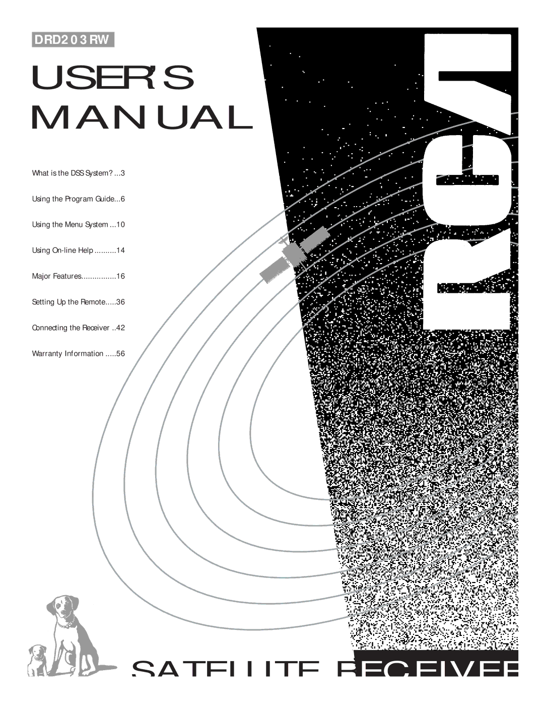 RCA DRD203 RW user manual USER’S Manual 