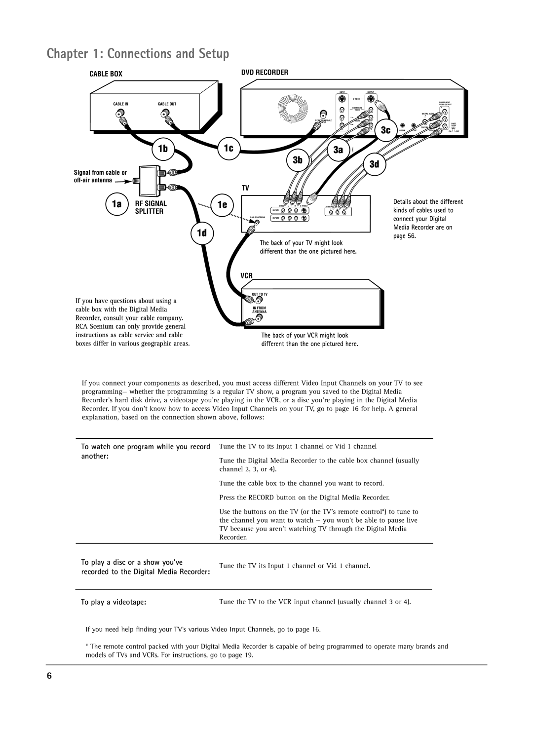 RCA DRS7000N manual To play a disc or a show you’ve, Recorded to the Digital Media Recorder 