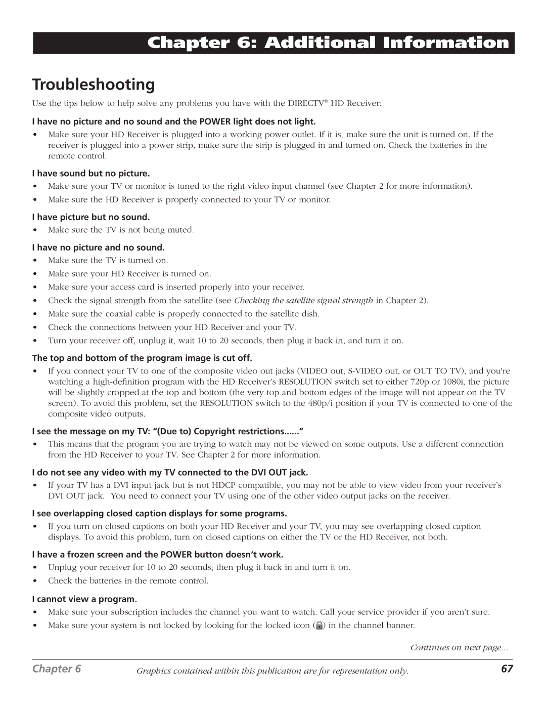 RCA DTC210 user manual Troubleshooting 