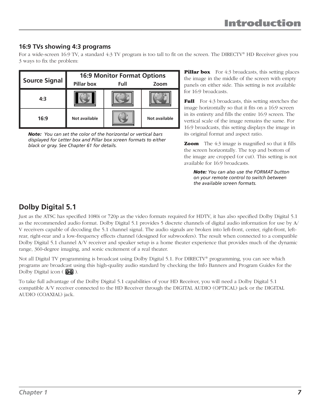 RCA DTC210 user manual Dolby Digital, TVs showing 43 programs 