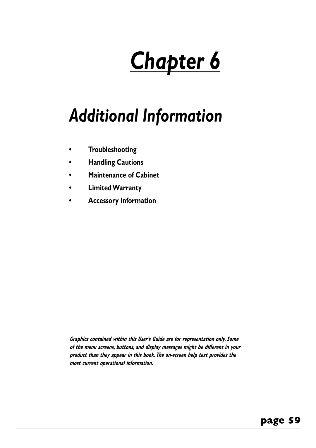 RCA DVD Recorder/VCR Combo manual Additional Information 