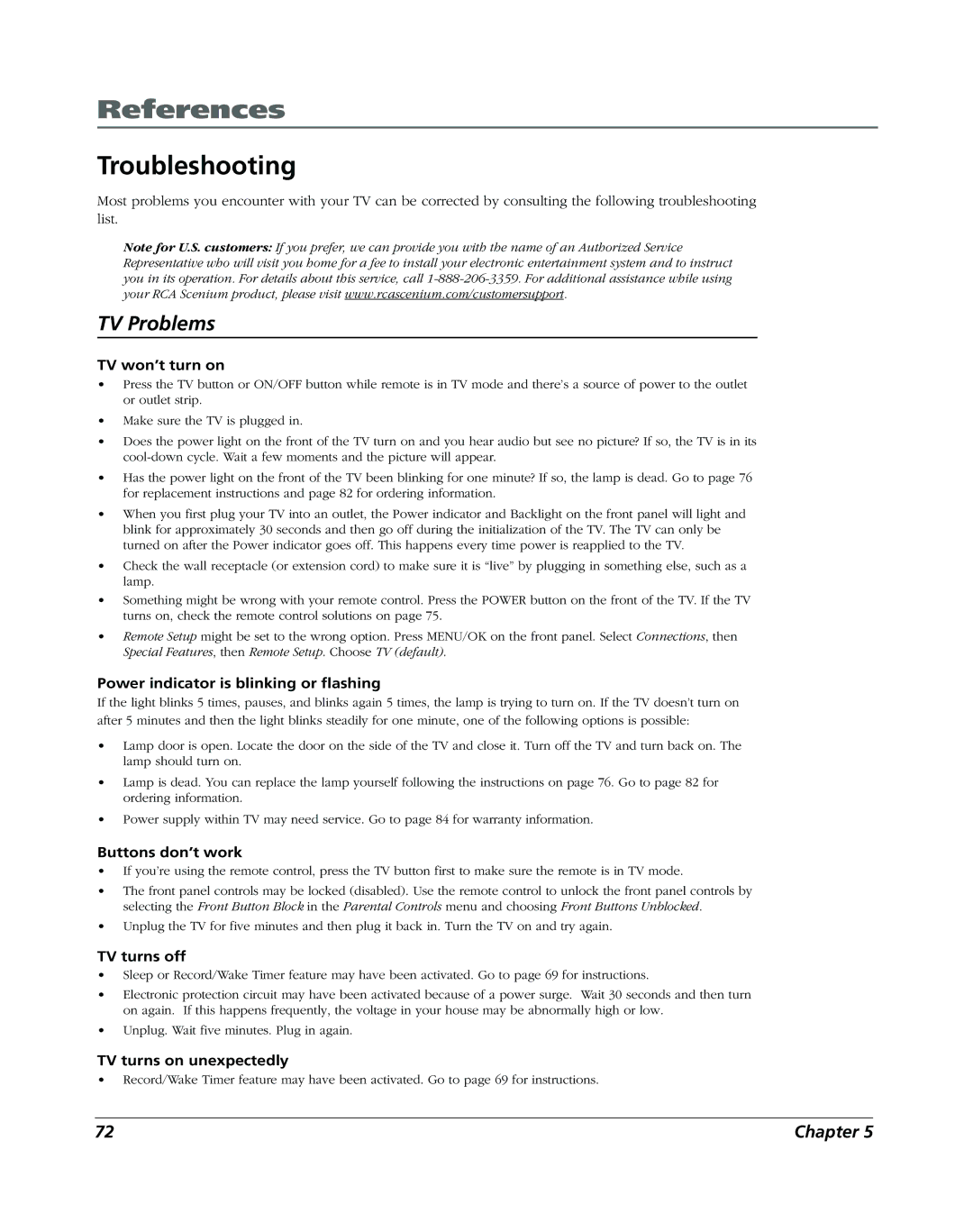 RCA DVR2080, DVR2160 manual References, Troubleshooting 