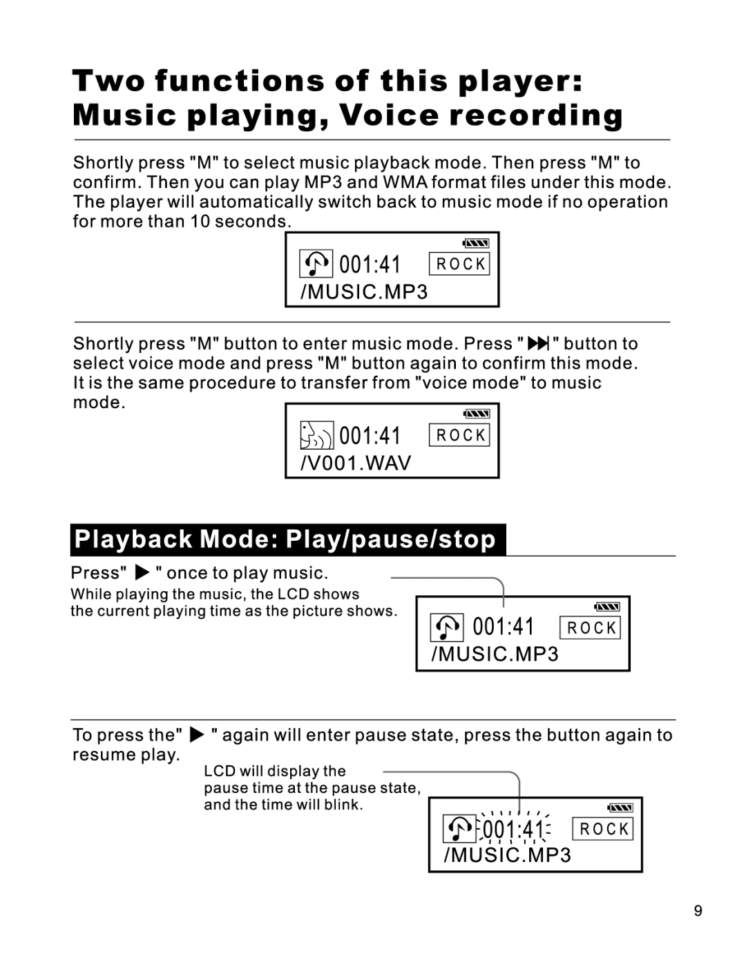 RCA EMUSIC1 manual 