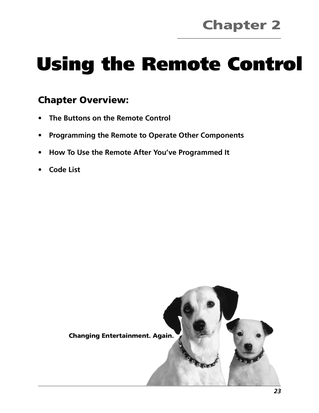 RCA F20648 manual Using the Remote Control 