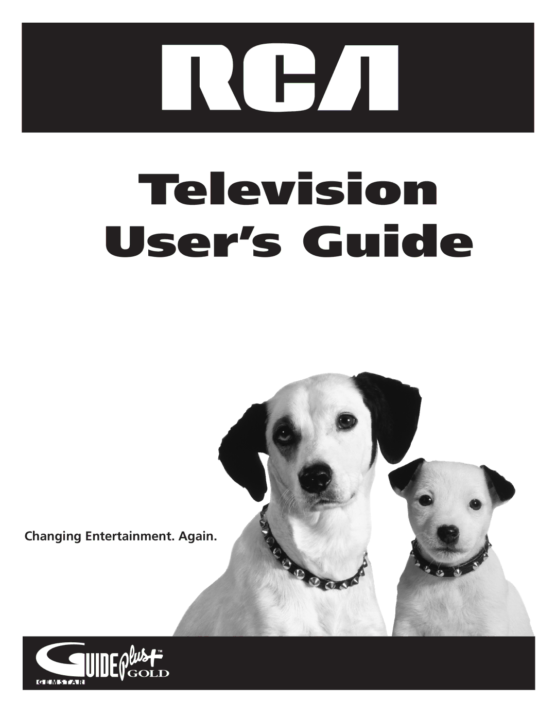 RCA F27669 manual Television User’s Guide, Changing Entertainment. Again 