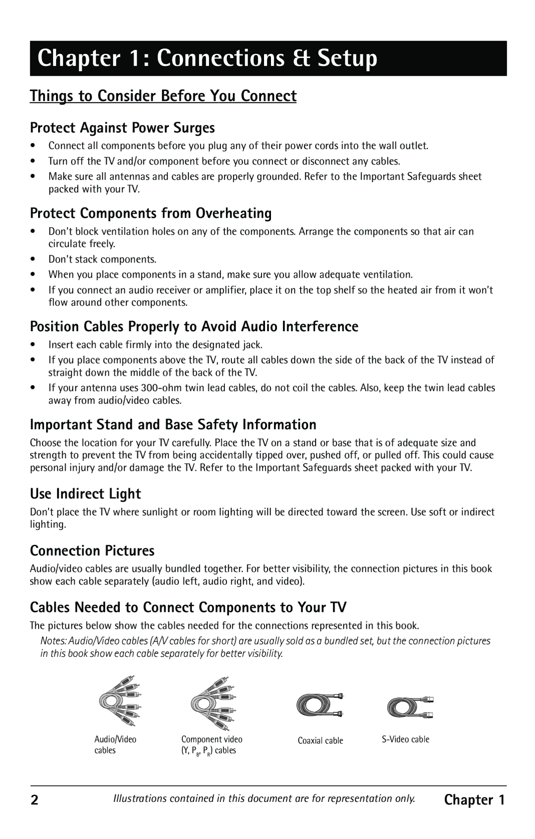 RCA F27350, F32343, F32350 manual Things to Consider Before You Connect 