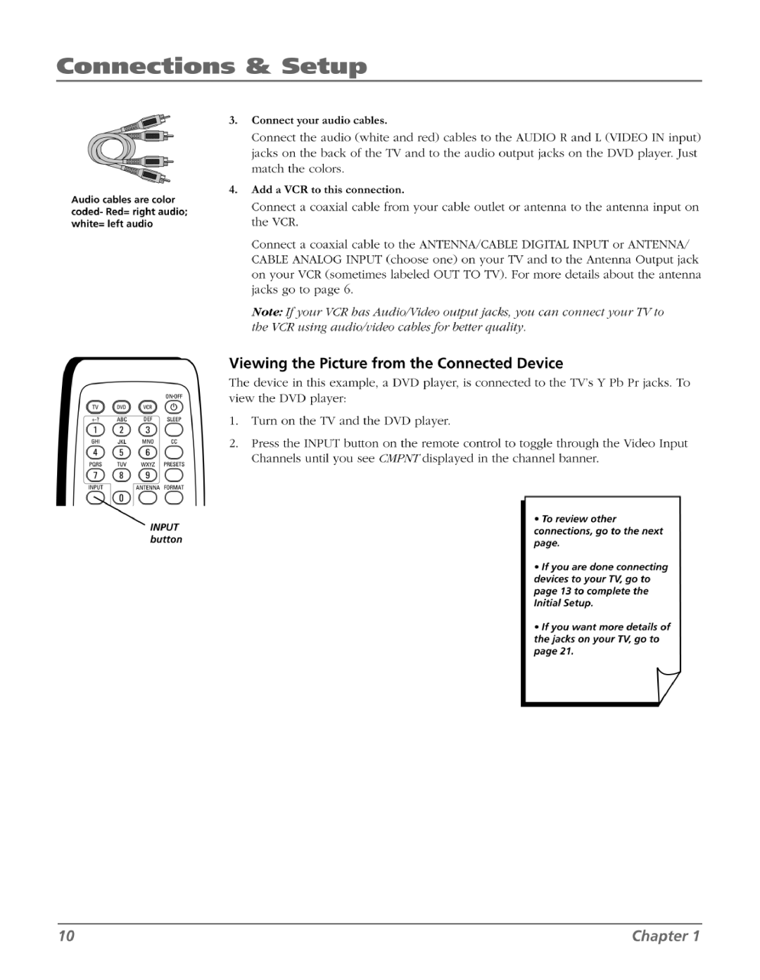 RCA HD27F534T manual 