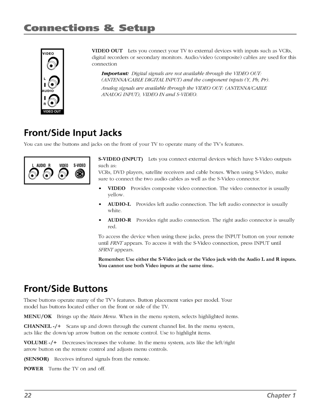 RCA HD27F534T manual 