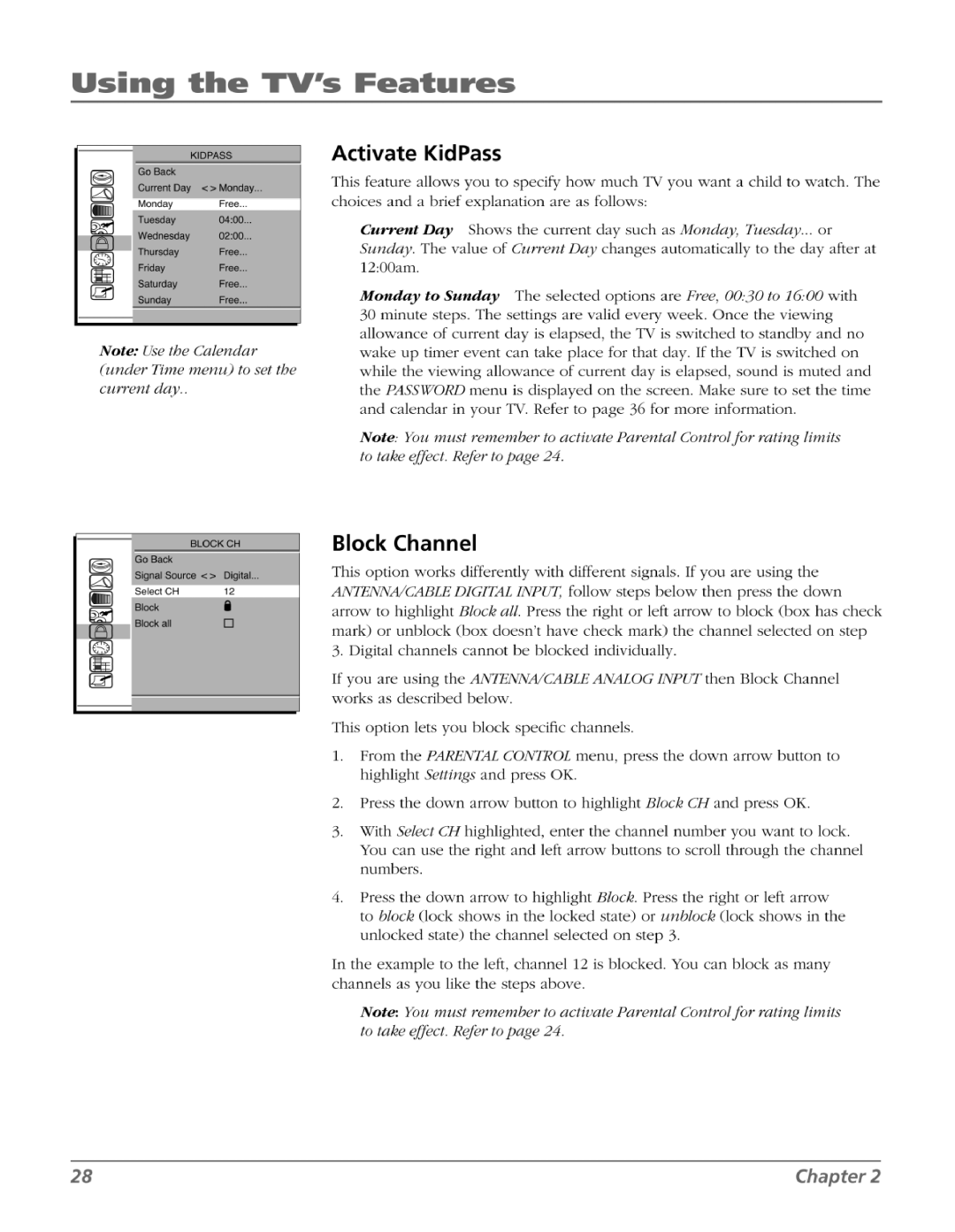 RCA HD27F534T manual 