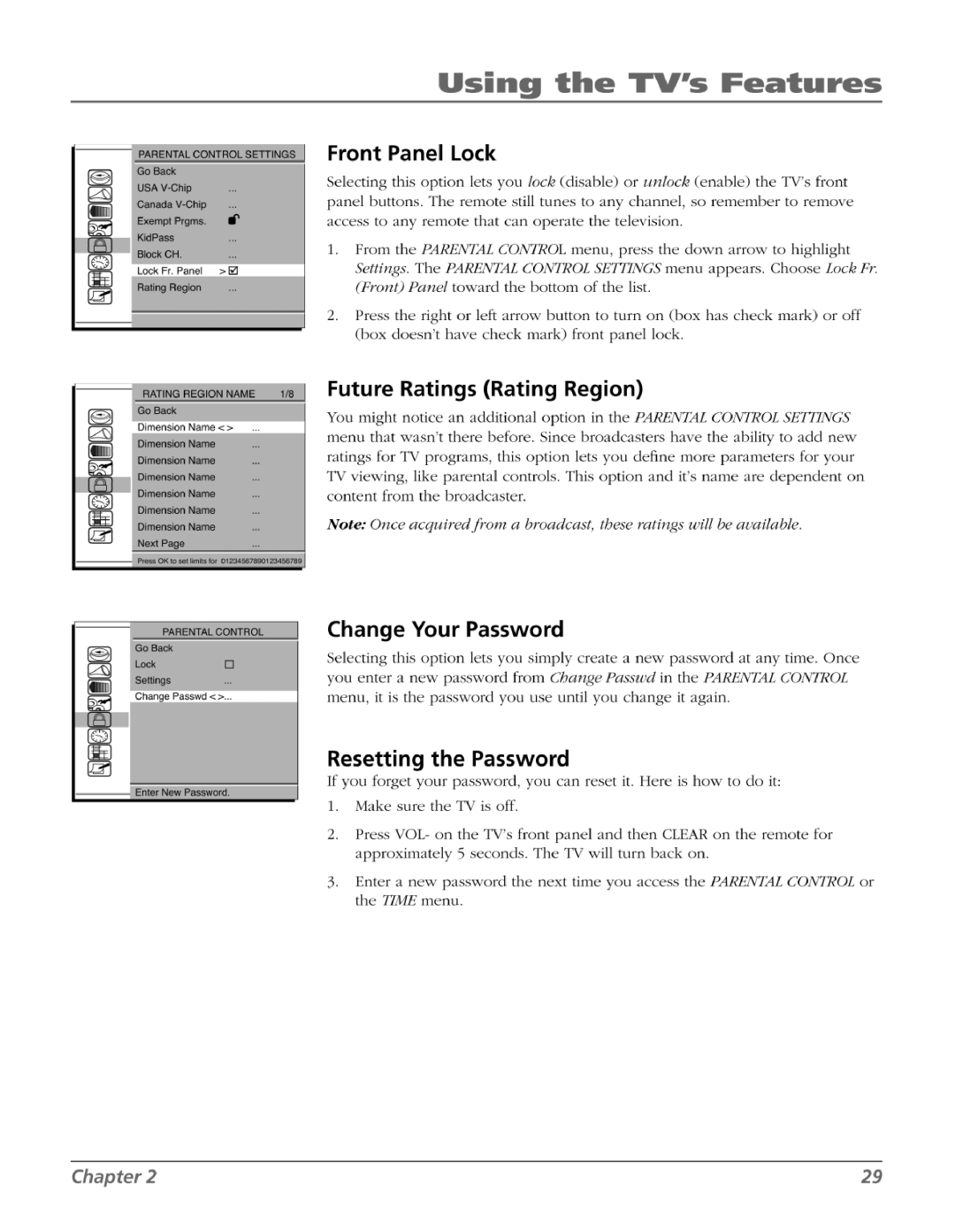 RCA HD27F534T manual 