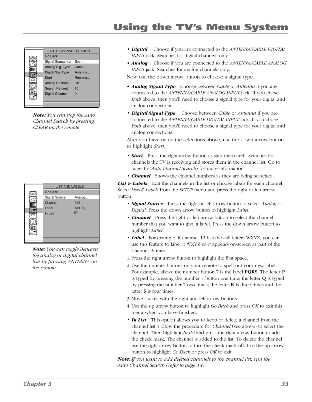 RCA HD27F534T manual 