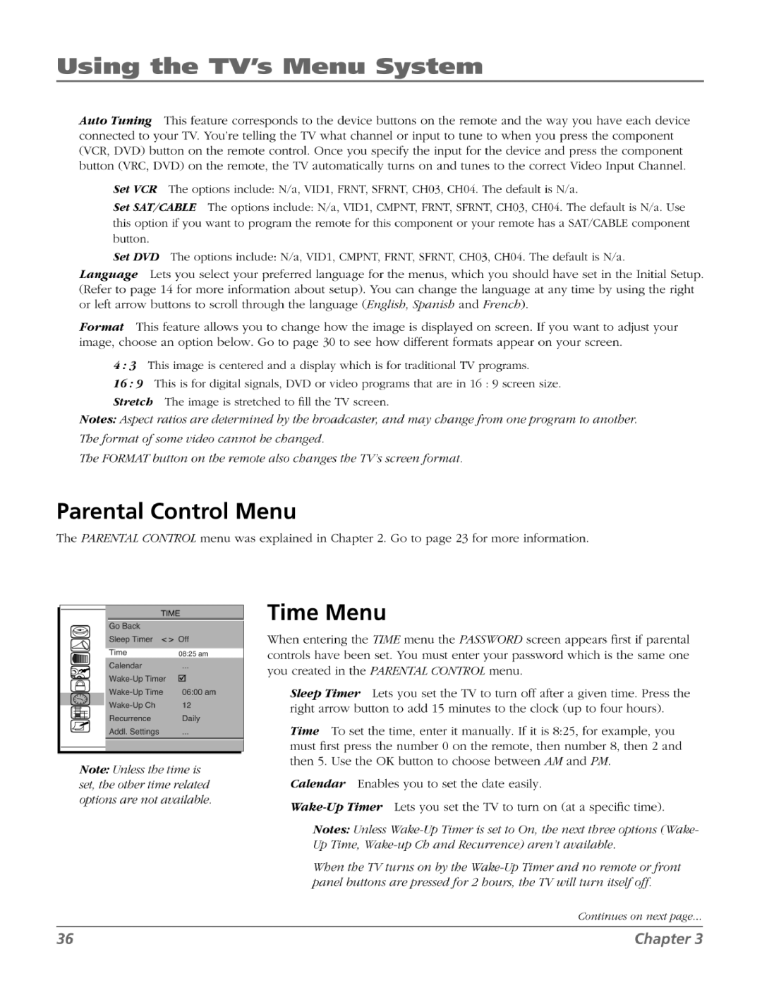 RCA HD27F534T manual 