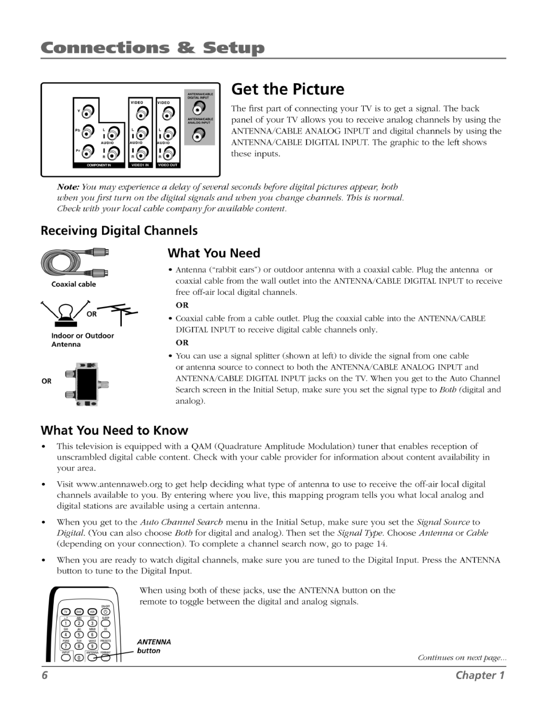 RCA HD27F534T manual 