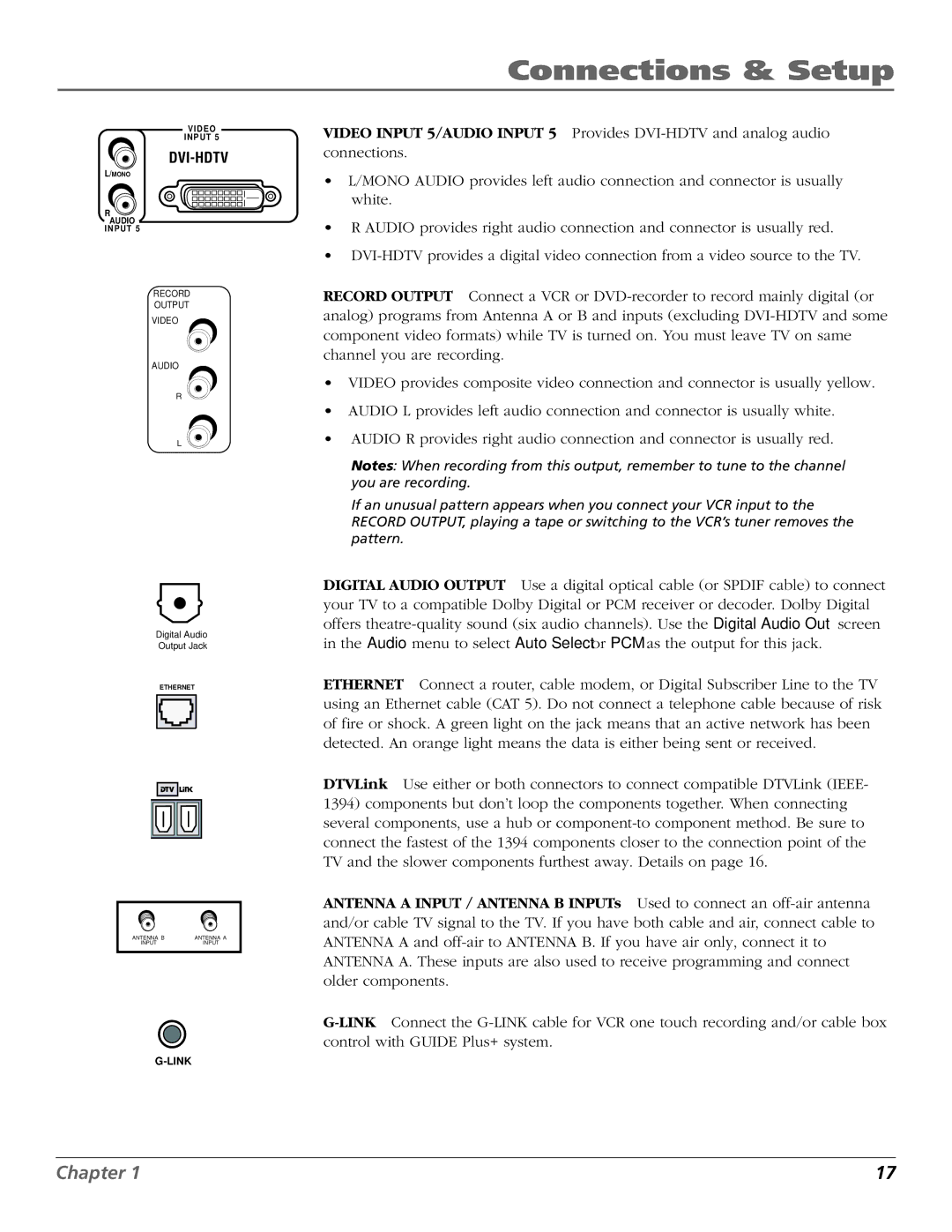 RCA HD65W40 manual Dvi-Hdtv 