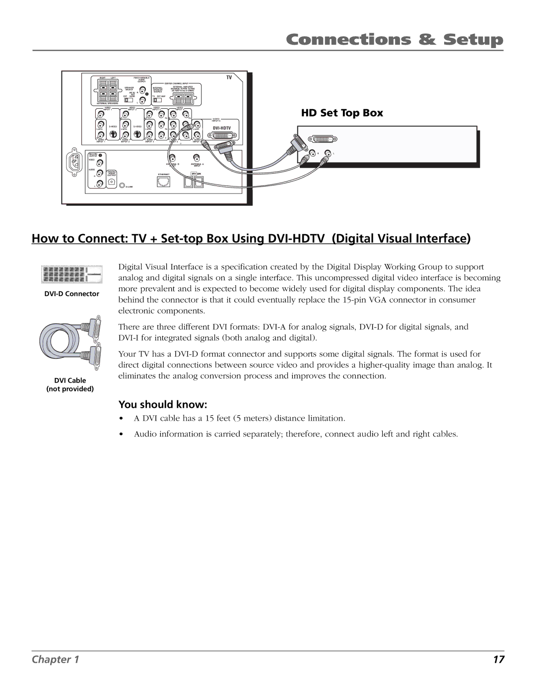 RCA HDLP50W151 manual HD Set Top Box 