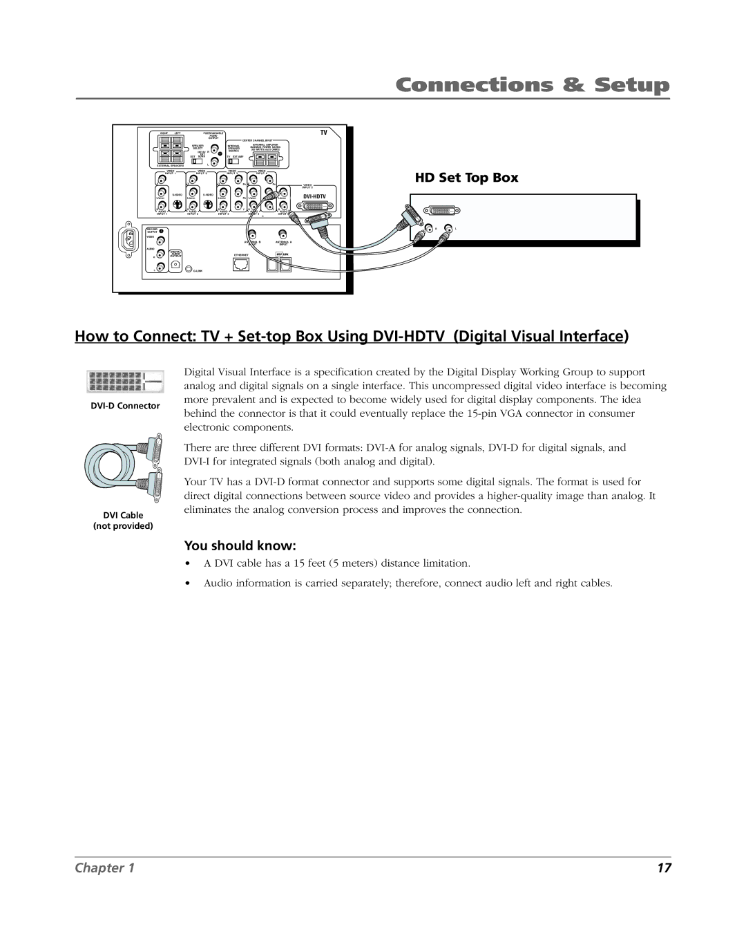 RCA HDLP61 manual HD Set Top Box 