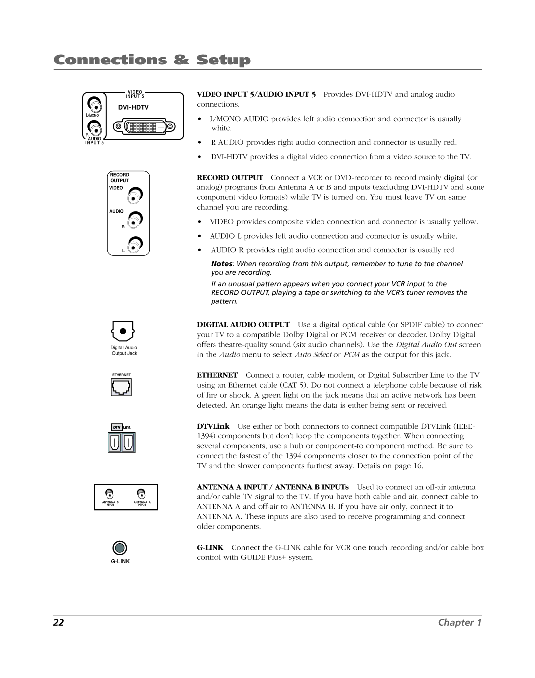 RCA HDLP61 manual Dvi-Hdtv 