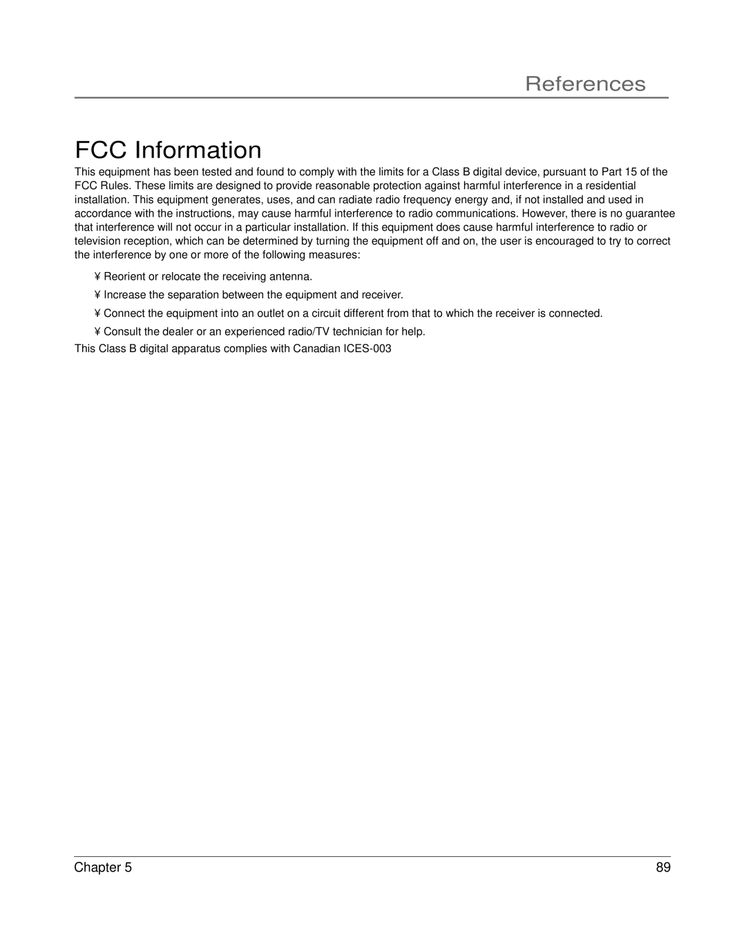 RCA HDLP61 manual FCC Information 