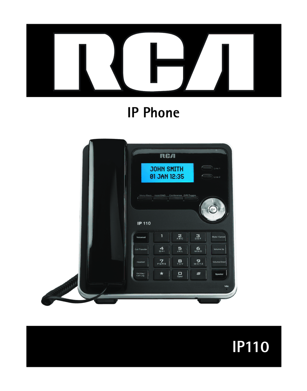 RCA IP110 manual 