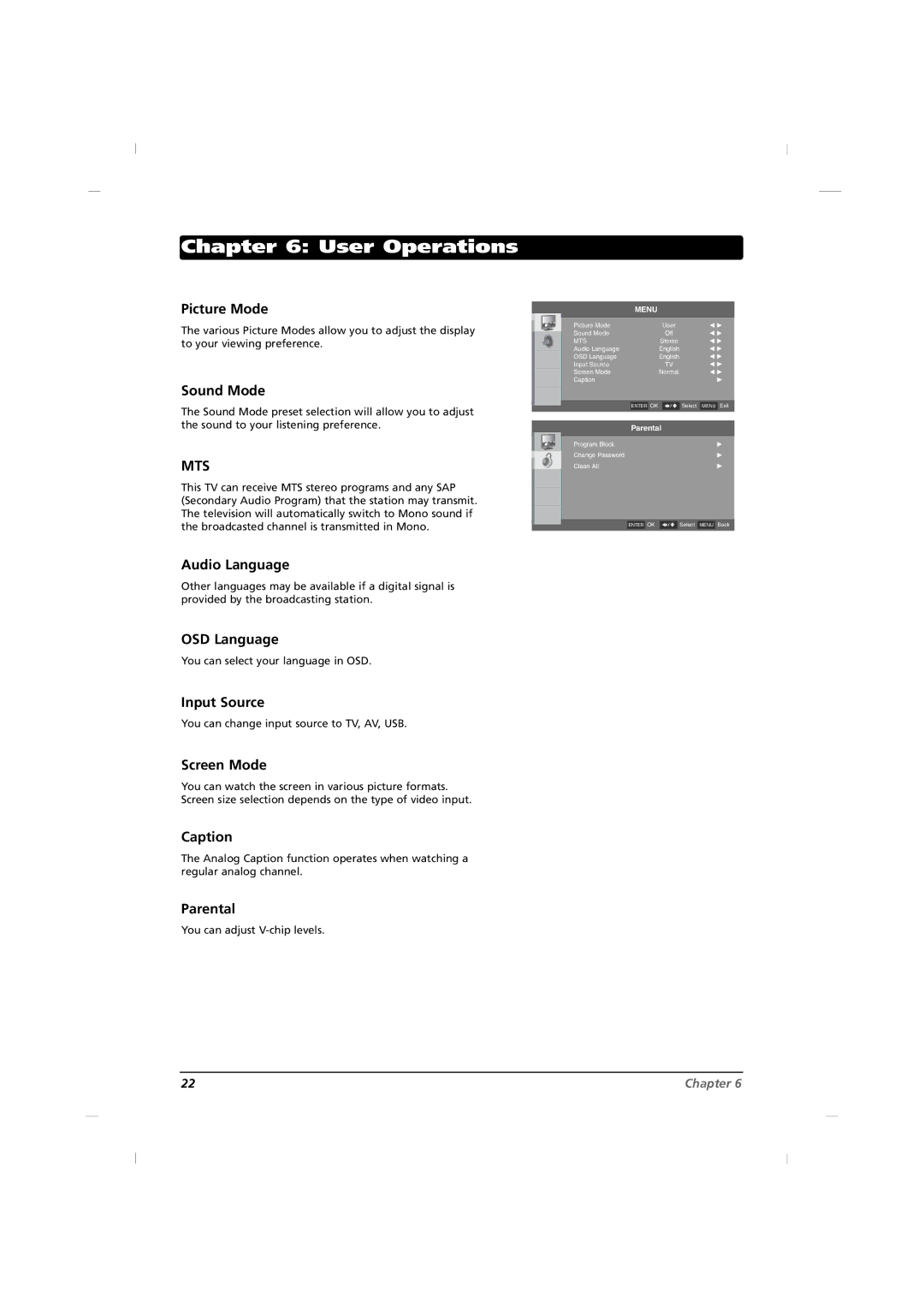 RCA J12H770 manual User Operations 