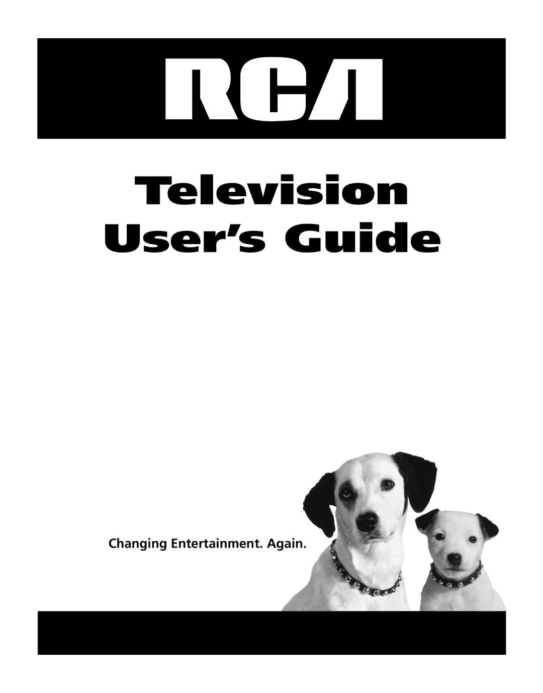 RCA J20F635 manual Television User’s Guide 