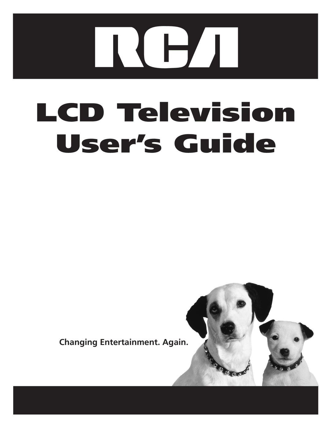 RCA J32L637 manual LCD Television User’s Guide 