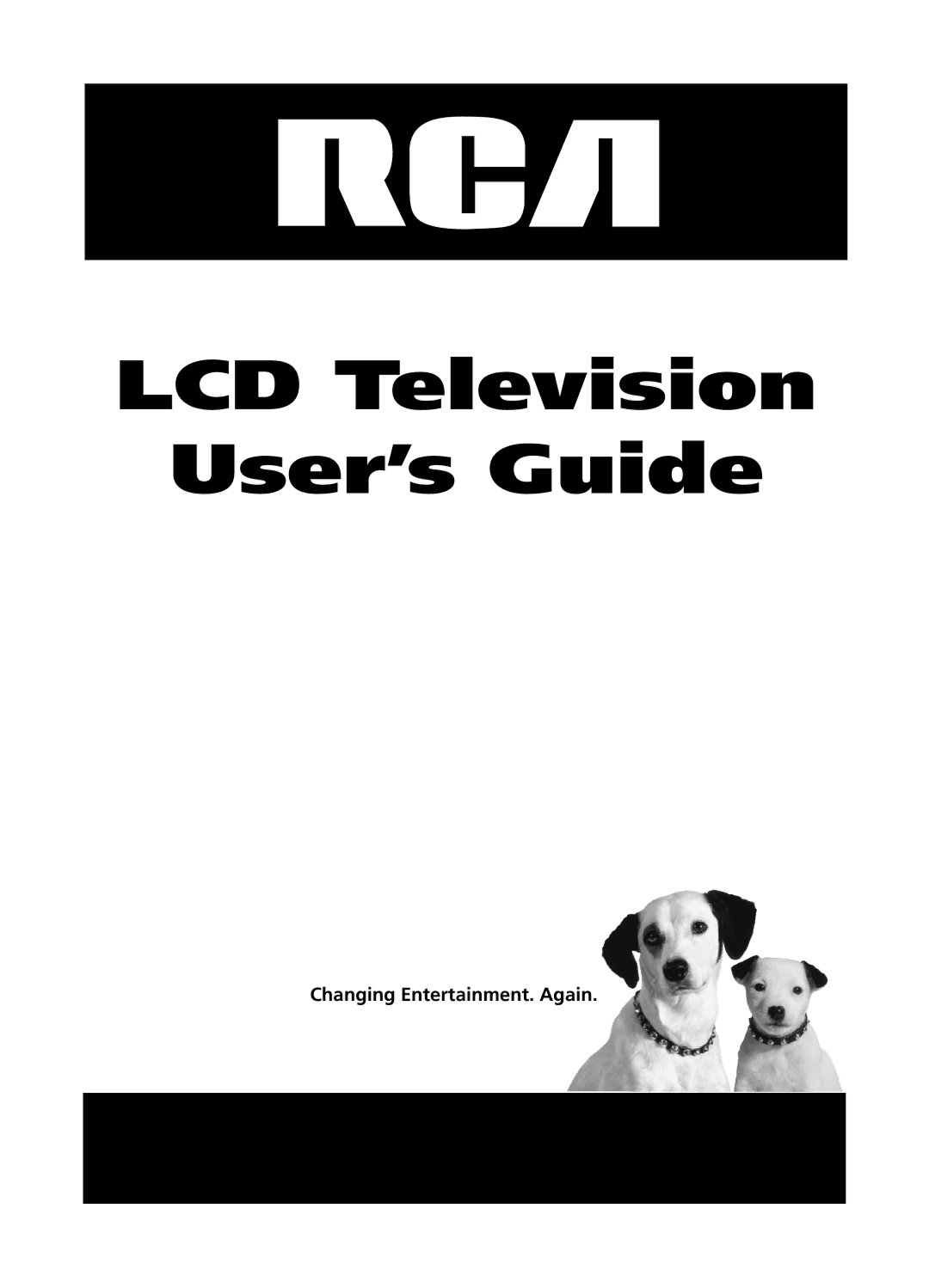 RCA L23W10, L2010, L1510 manual LCD Television User’s Guide 