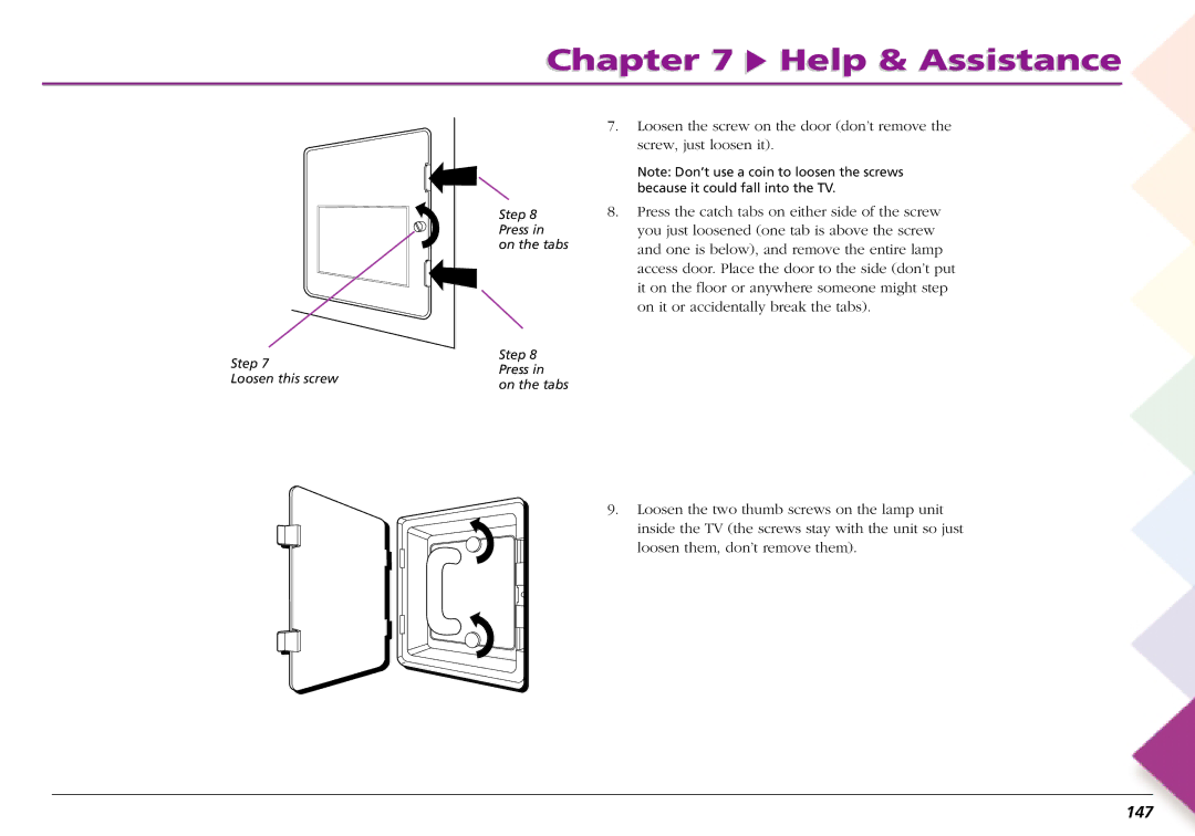 RCA L50000 manual 147 