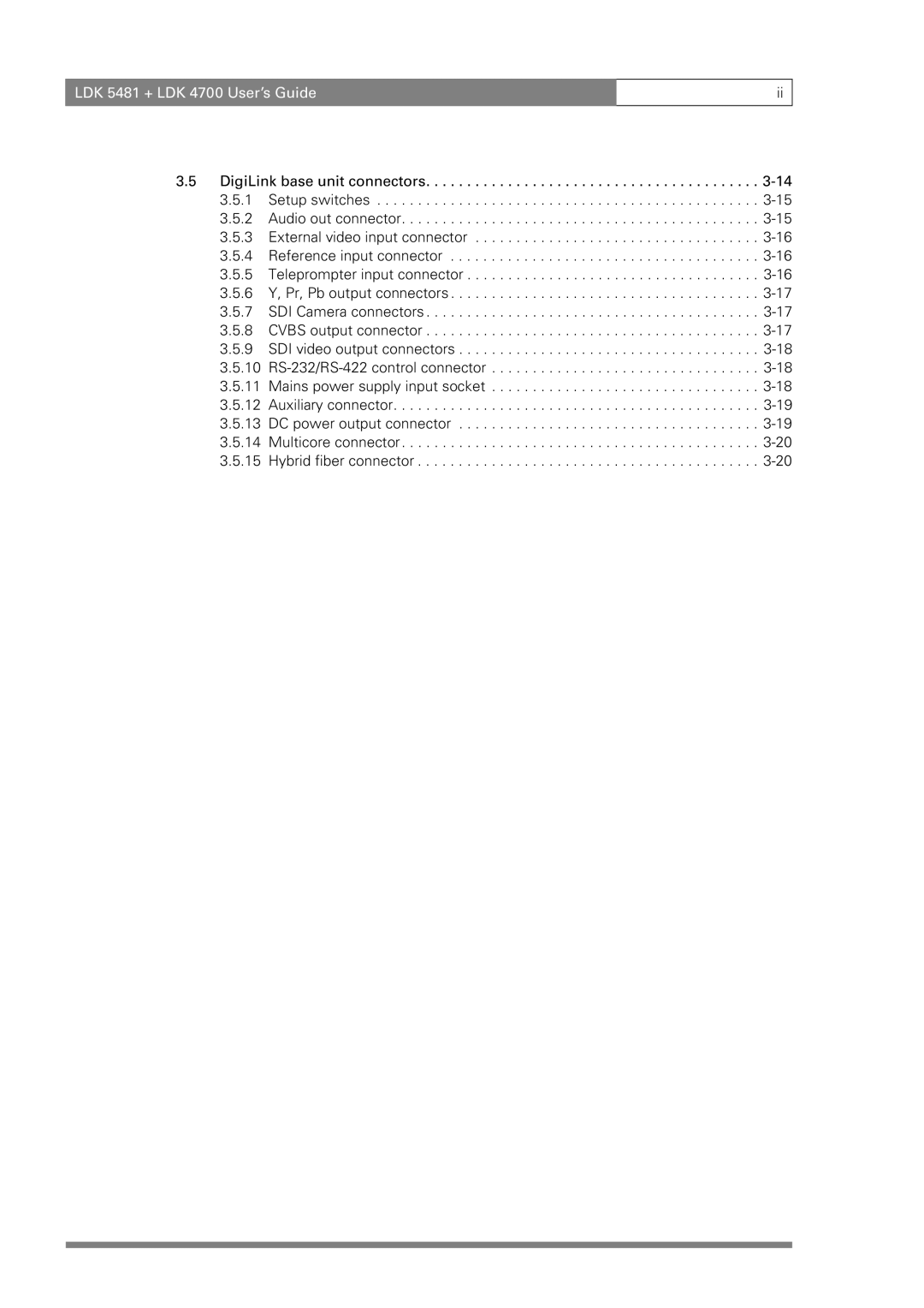 RCA manual LDK 5481 + LDK 4700 User’s Guide 