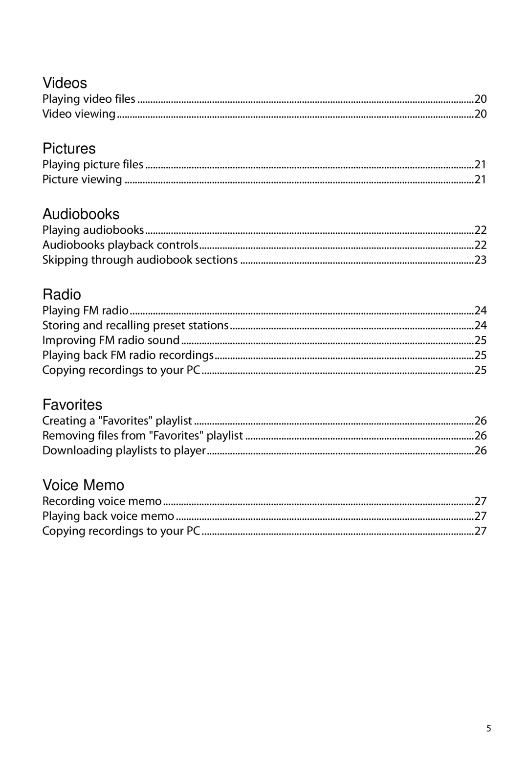 RCA M46 series, M45 series user manual Videos 