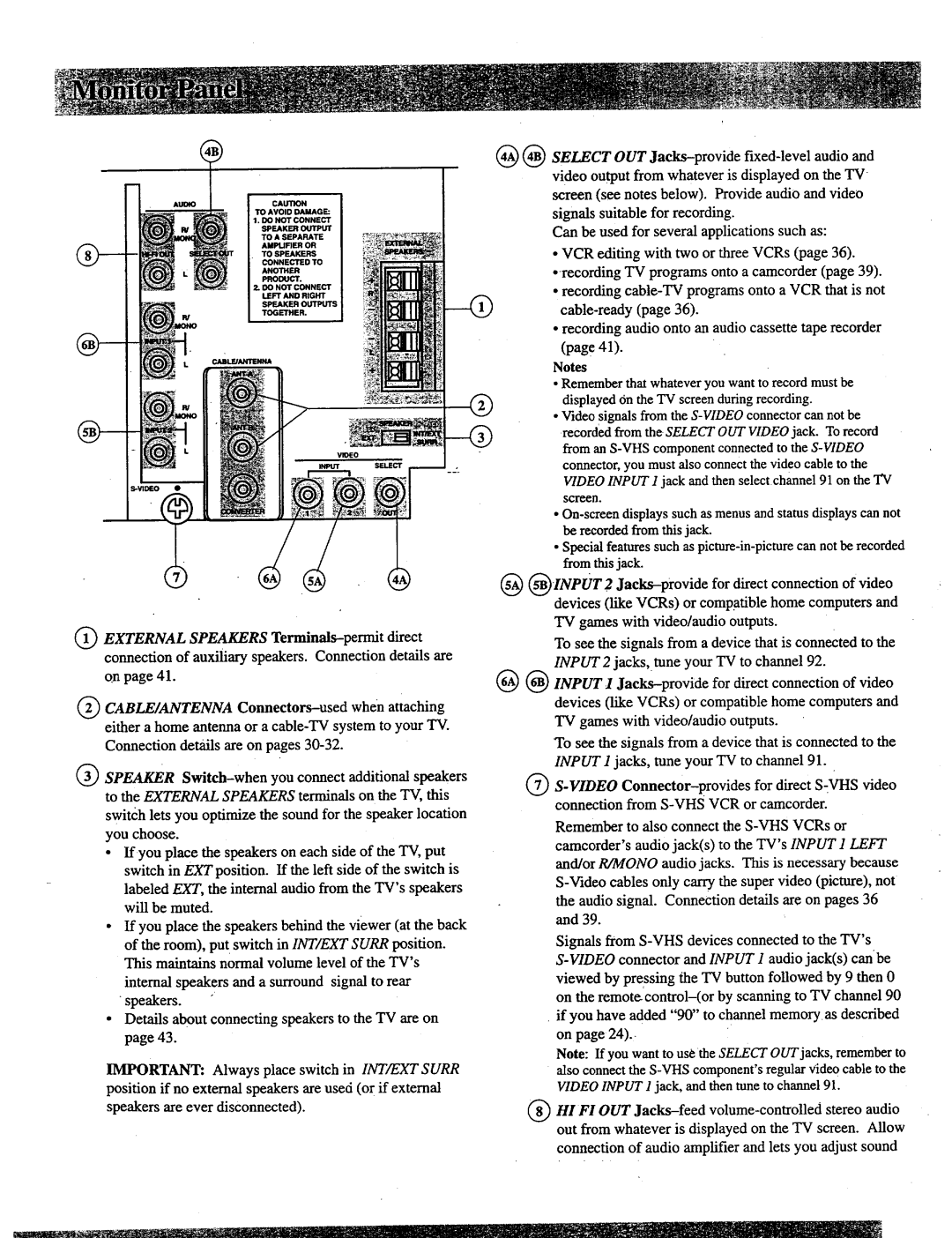 RCA P46732, P52731, P46738, P52730, P46731 manual Scween 