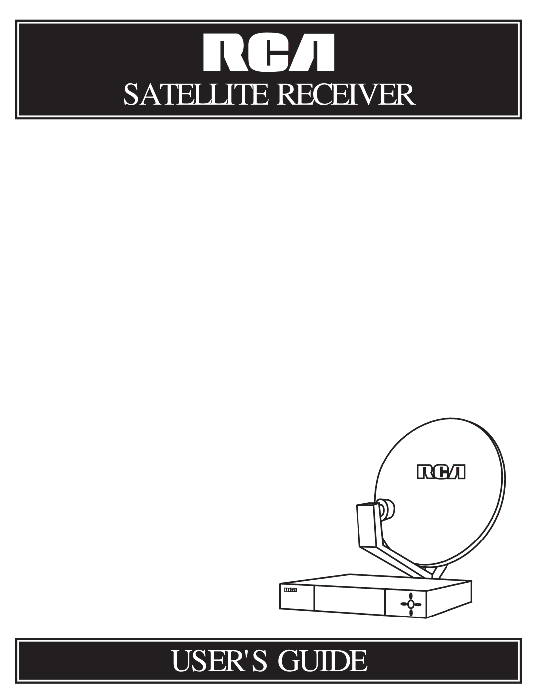 RCA pmn manual Satellite Receiver Users Guide 