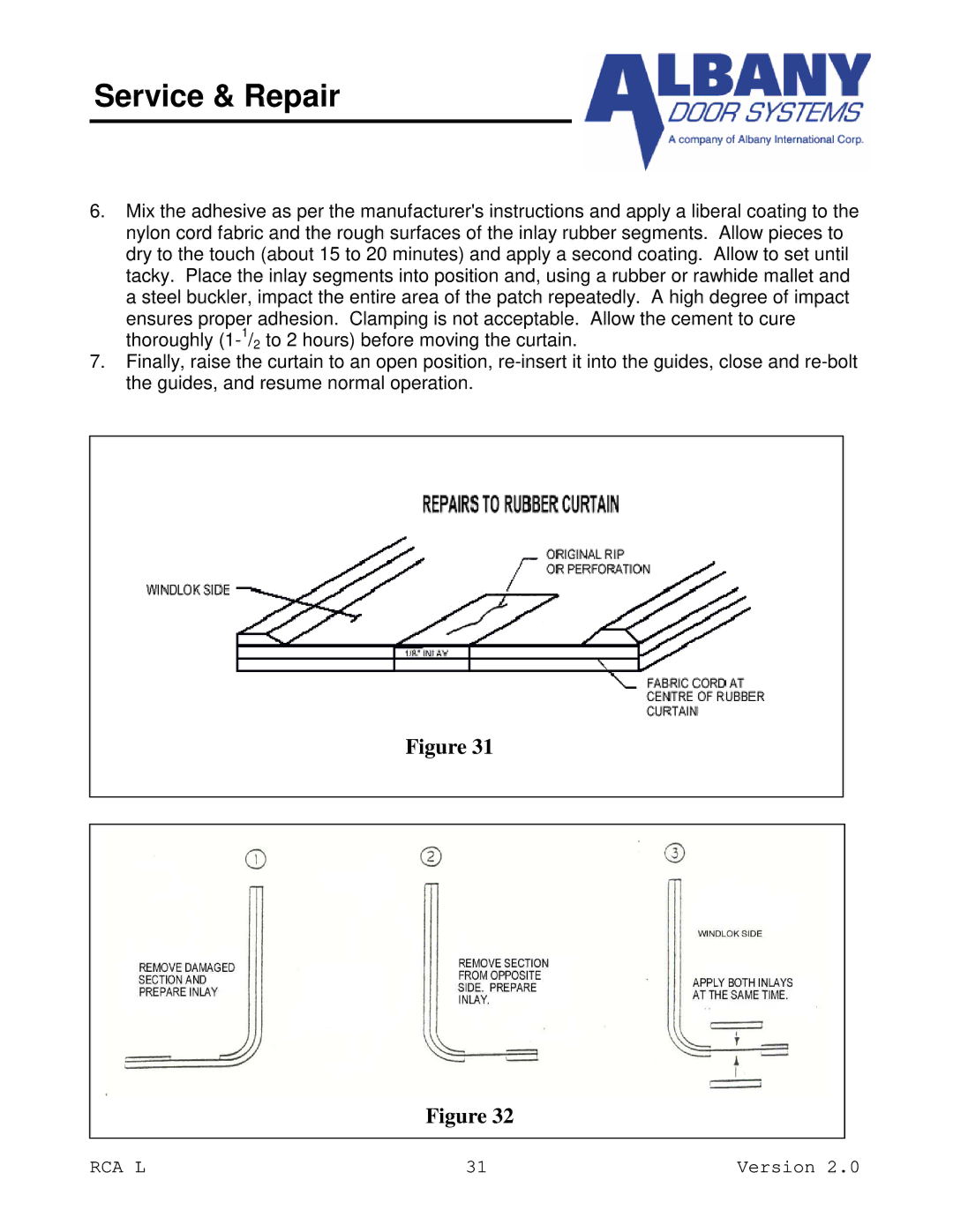 RCA RCA L owner manual Service & Repair 